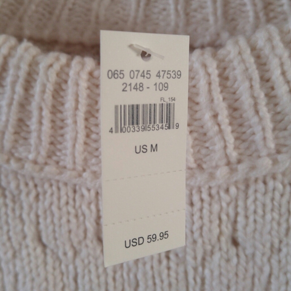 On Hold;NWT Aerie Oversized Crew Sweater 'Natural' - Picture 12 of 12